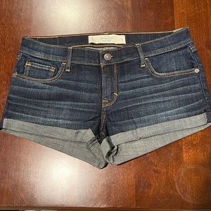 Abercrombie Blue Jean Shorts Size 6